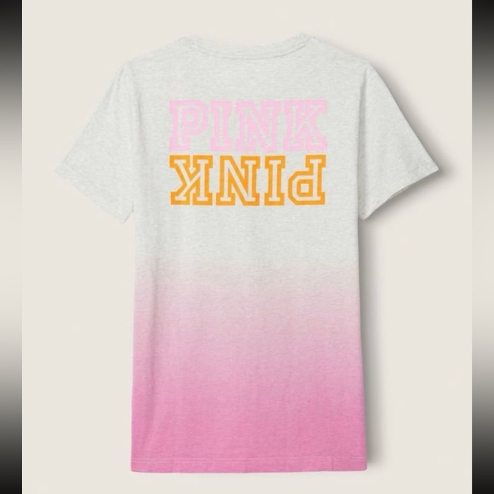NWT VS PINK Ombre T-Shirt and Sweatpants Set - Picture 5 of 13